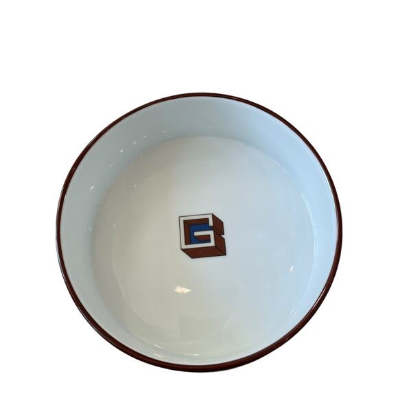 Gucci X Richard Ginori Geometric Dog Food Bowl Water Bowl Large w/ Box NEW - Picture 7 of 16